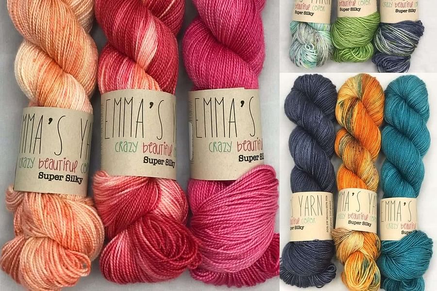 knitting yarn colors