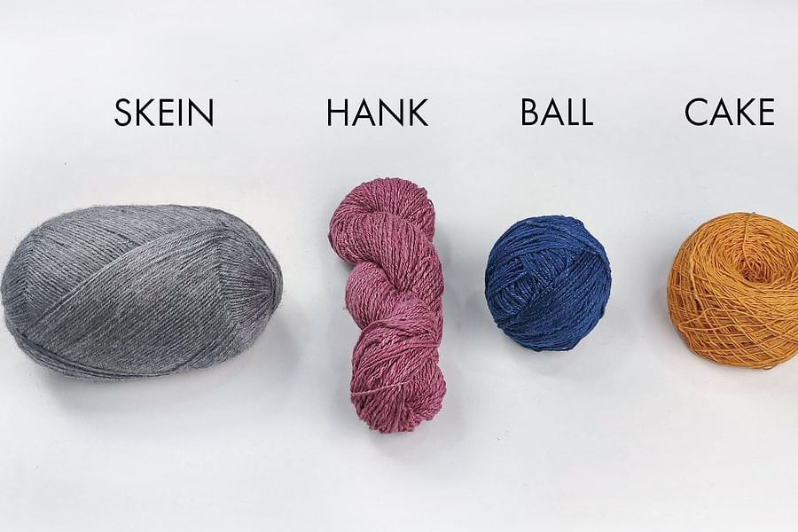 types of knitting yarn