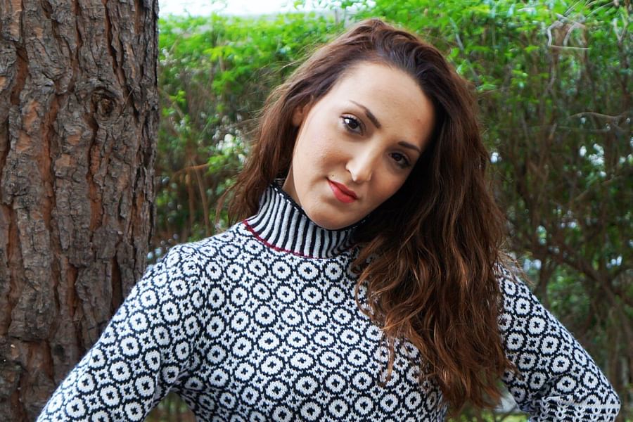 Mosaic knitting sweater pattern