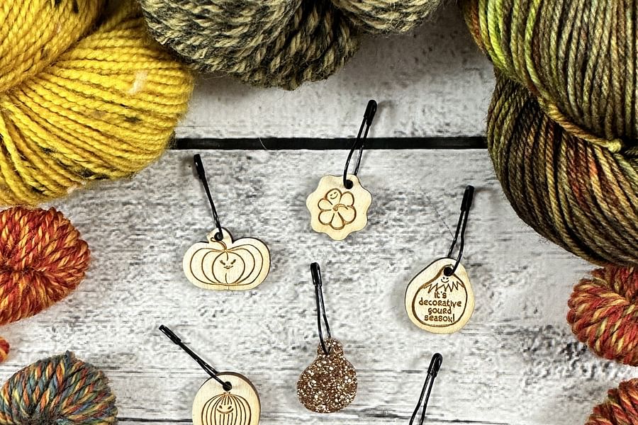 decorative stitch markers