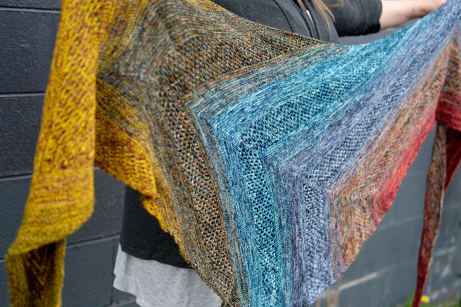 find your fade shawl pattern