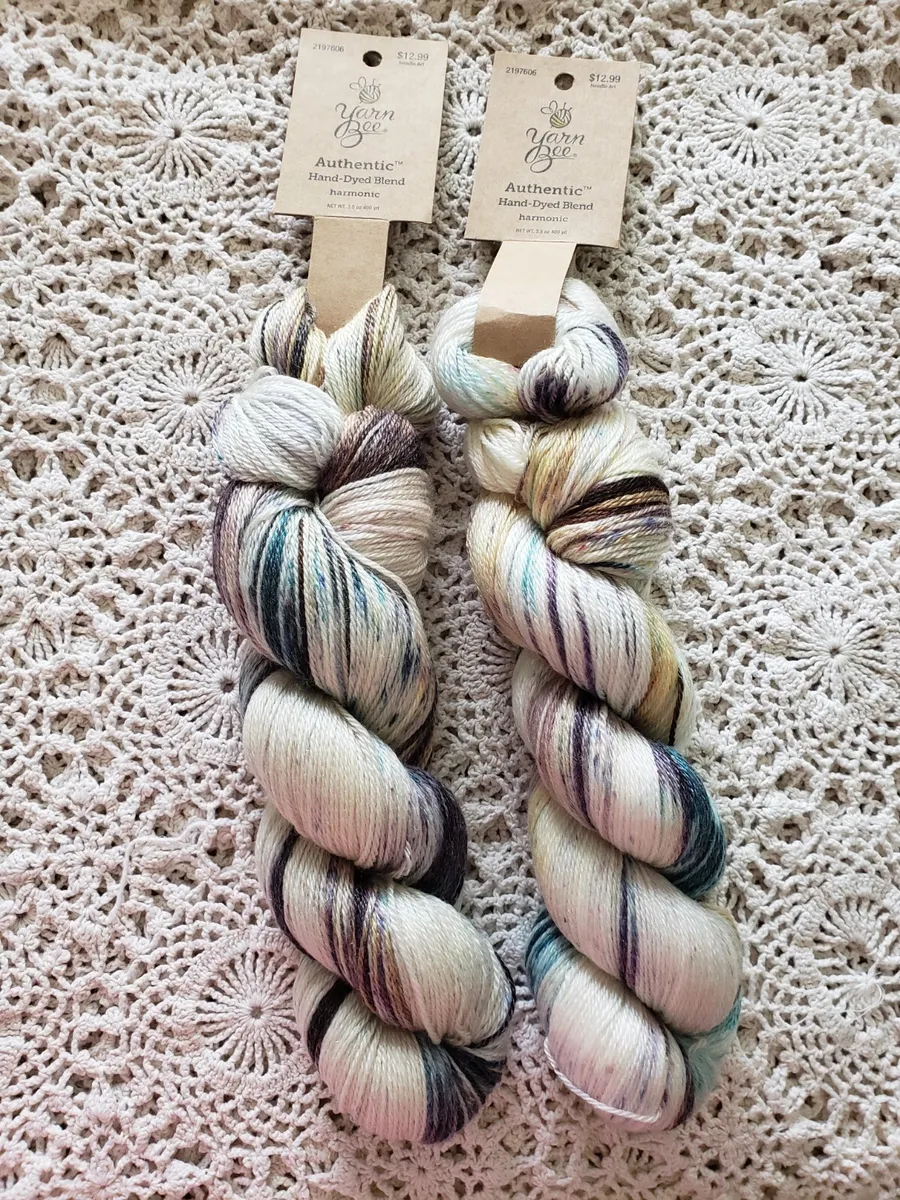 hand-dyed yarn dye lots