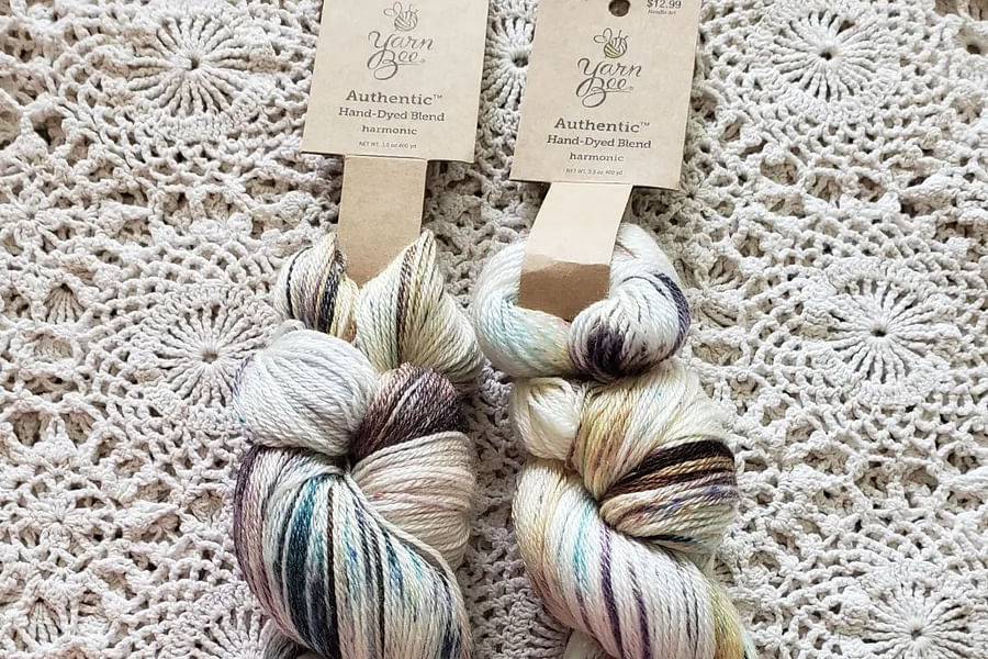 hand-dyed yarn dye lots