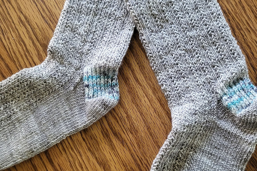 speckled space socks pattern
