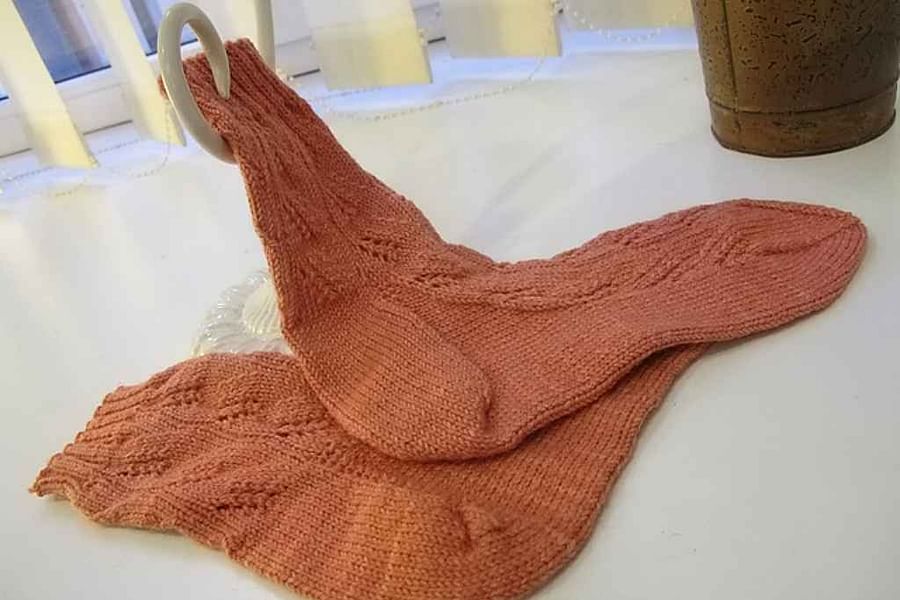 Library knitting retreat