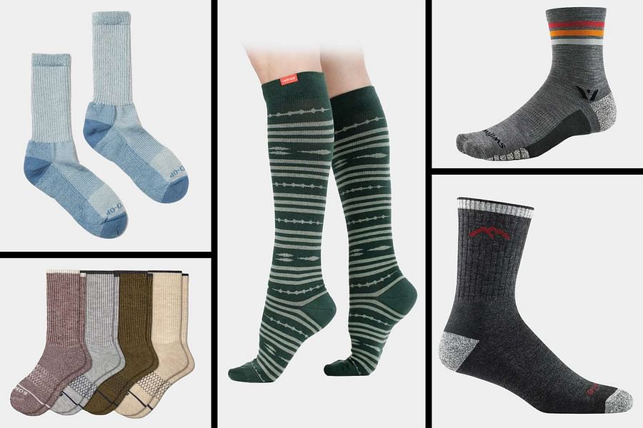 men's durable knit socks pattern