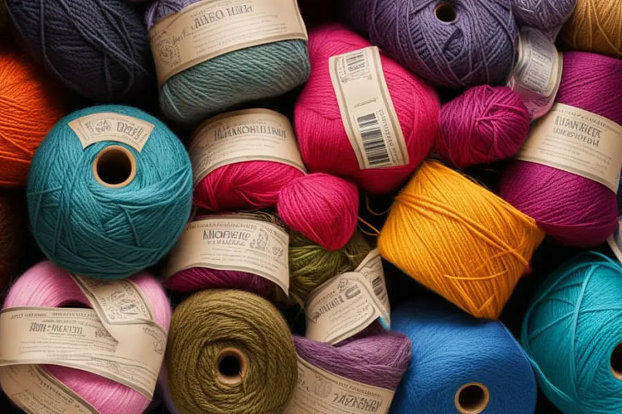 consistent weight knitting yarn