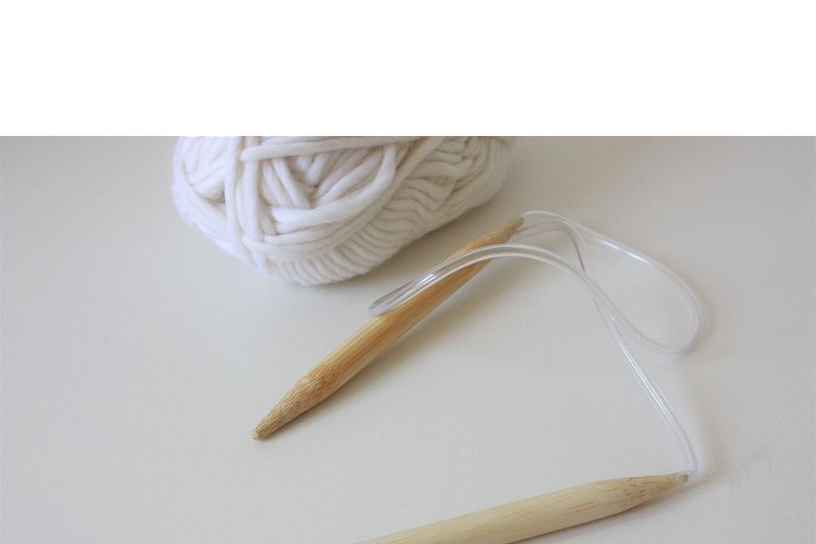 lightweight metal knitting needles