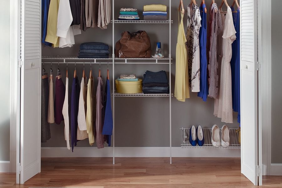 closet sweater filing system