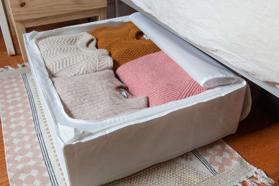 under bed storage bins