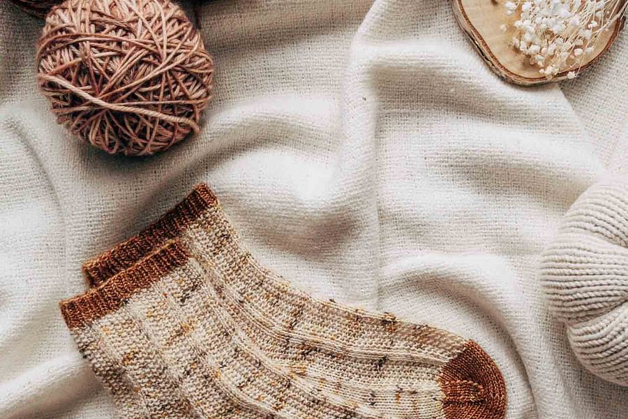 easy knitted socks pattern