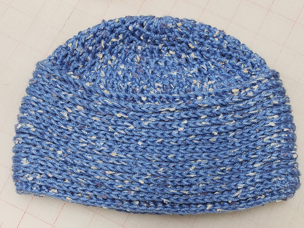 knit chemo cap pattern