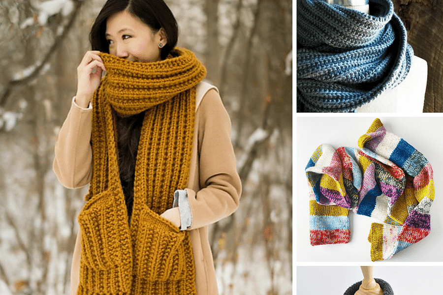 knitted scarves for charity