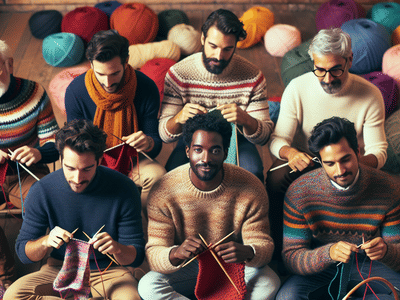 Men Who Knit: Breaking Stereotypes and Stitching Up New Trends