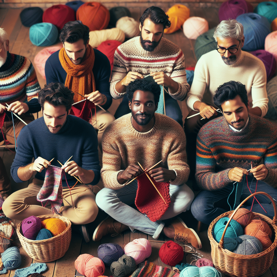 Men Who Knit: Breaking Stereotypes and Stitching Up New Trends