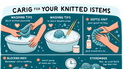 The Ultimate Guide to Caring for Your Knitted Items: Washing, Blocking, and Storage Tips