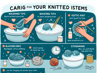 The Ultimate Guide to Caring for Your Knitted Items: Washing, Blocking, and Storage Tips