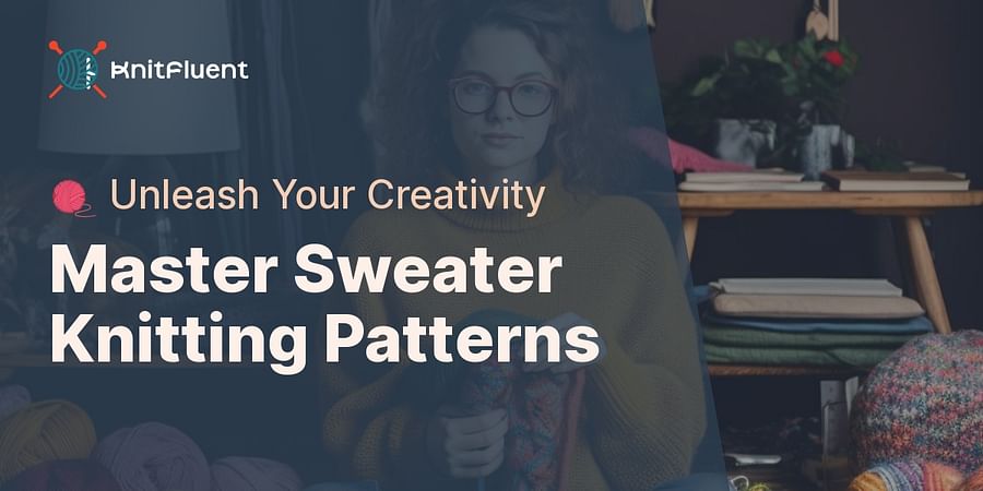 Master Sweater Knitting Patterns - 🧶 Unleash Your Creativity