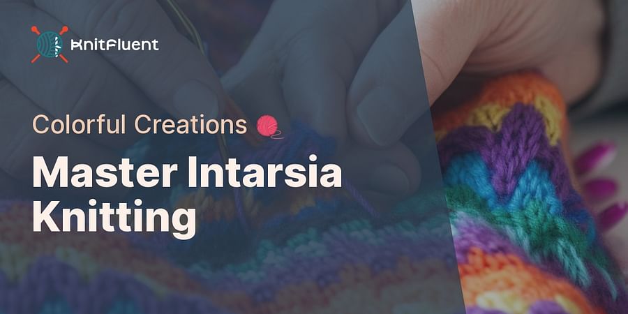 Master Intarsia Knitting - Colorful Creations 🧶
