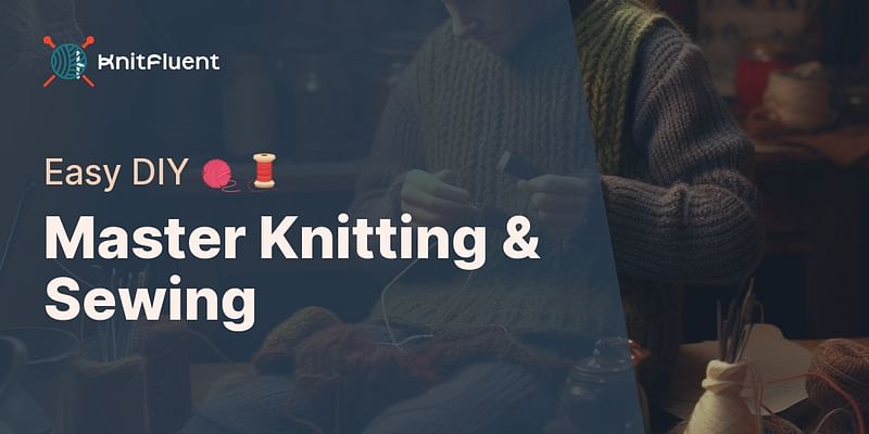 Master Knitting & Sewing - Easy DIY 🧶🧵