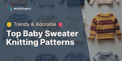 Top Baby Sweater Knitting Patterns - 👶 Trendy & Adorable 🧶
