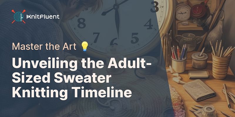 Unveiling the Adult-Sized Sweater Knitting Timeline - Master the Art 💡