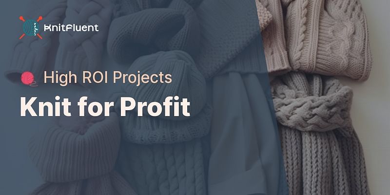 Knit for Profit - 🧶 High ROI Projects