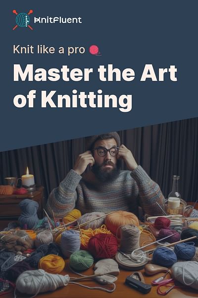 Master the Art of Knitting - Knit like a pro 🧶