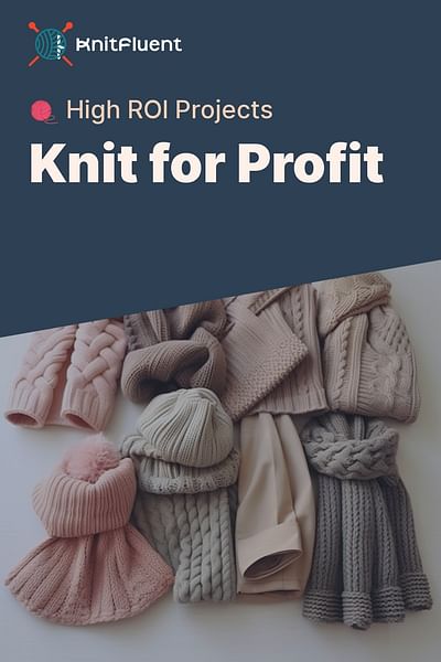 Knit for Profit - 🧶 High ROI Projects