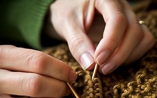 How can I master the purl stitch in knitting?