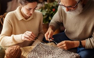 Is knitting a sweater easier than crocheting one?