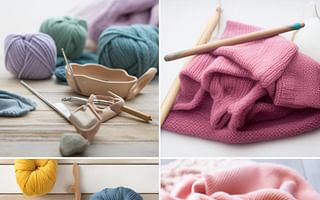 What are the most popular knitting projects for beginners?
