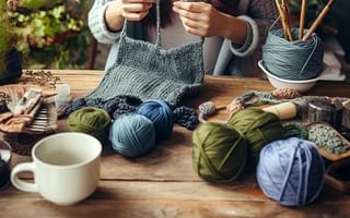 What's the Best Method to Learn Knitting Scarves and Other Accessories?